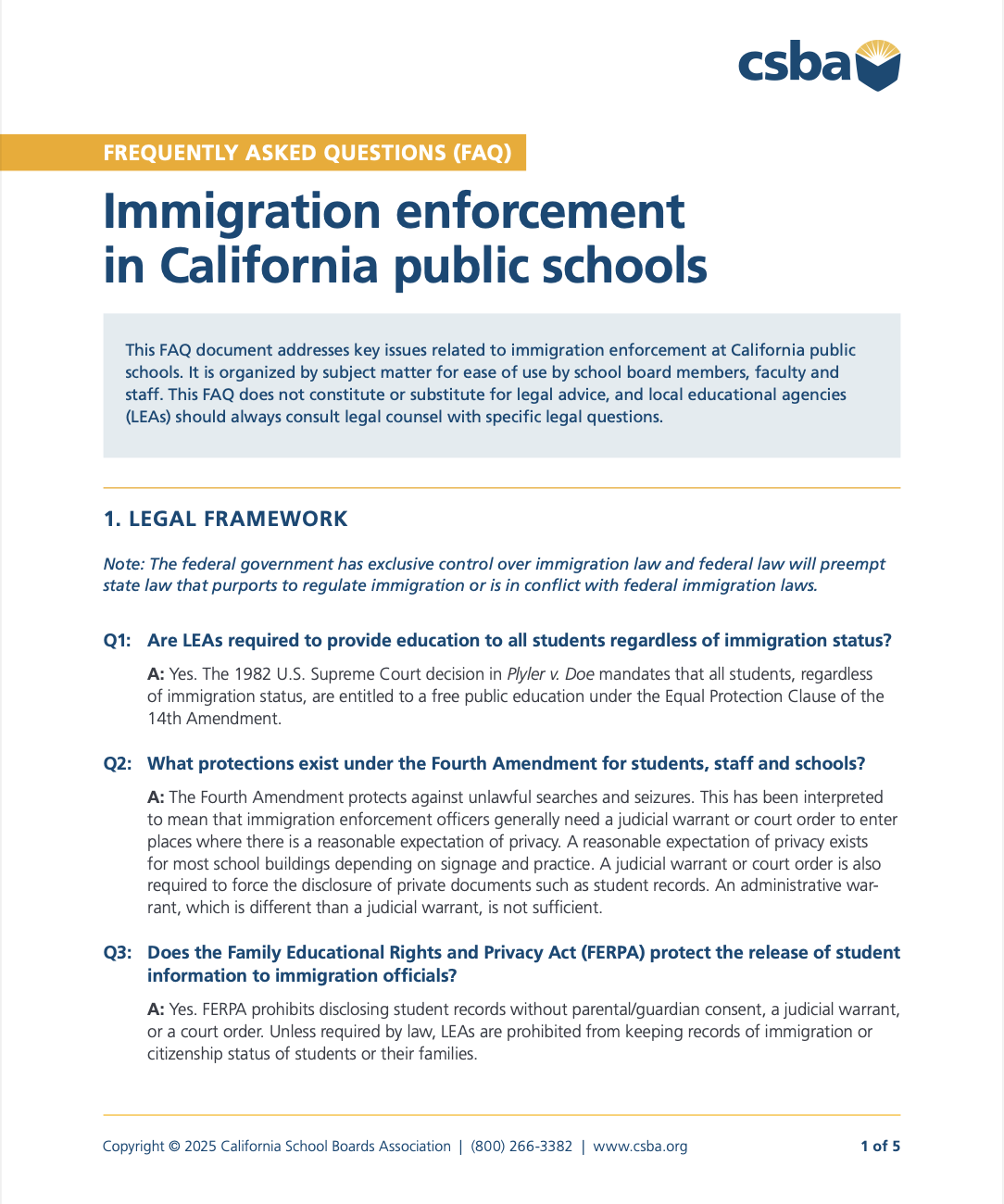 Family Resource Guide - English